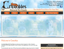 Tablet Screenshot of crunchies.com